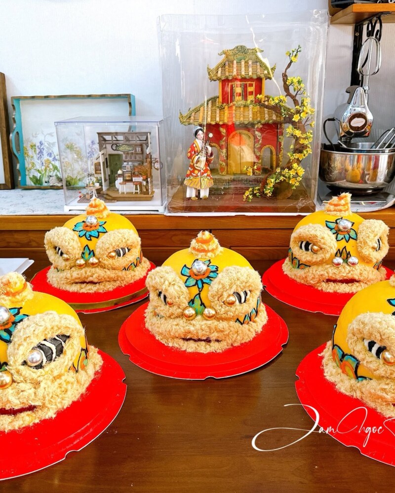 Bánh Đầu Lân